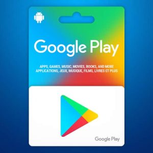 Carte-cadeau Google Play FR de 500€
