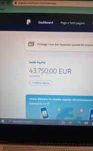 Transfert PAYPAL transfert paypal de 1000€ Transfert PAYPAL de 1000€ transfert paypal 2 186x300